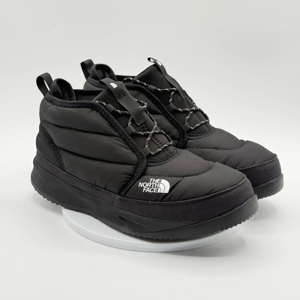 The North Face Womens NSE Chukka Boots Size 5 TNF Black Puffer NF0A7W46KX7 - NEW